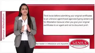 Certificates Attestation by Genius Attestation Services And IT Solutions Pvt Ltd , New Delhi