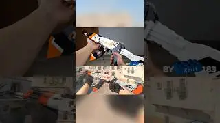 LEGO AK-47 | Asiimov Side By Side Comparison 