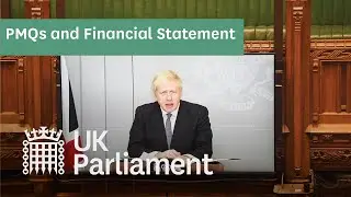 Prime Minister's Questions & Financial Statement with British Sign Language - 25th November 2020