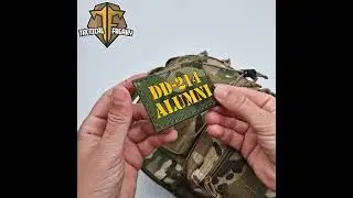 US Veteran DD-214 Alumni Military Tactical Laser Cut Patch #edc #army #bag