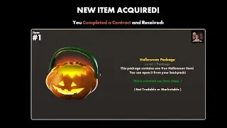 TF2: Unboxing Halloween Package