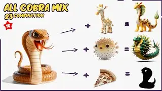 All Cobra Combination! fusion Animash gameplay, supreme, mythical and legendary