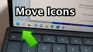 How to Move Taskbar Icons to the Left Windows 11 PC (Super Quick)