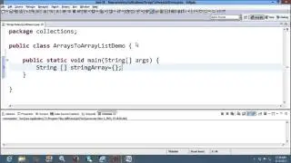 How to convert array to arraylist in java!