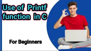 C printf() function | Use of Printf function in C | The printf() function | C programming basic