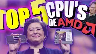 Top 5 mejores Procesadores de AMD de la historia