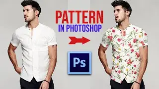 How to add patter in photoshop