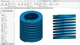 Spring - SolidWorks
