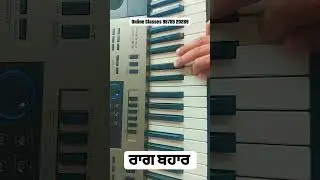 #shorts Raag Bahar Joban Jande Na Daran On Harmonium #music #learnshabad