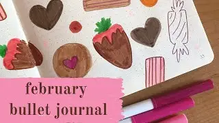 February 2021 Bullet Journal Setup!