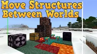 How To Move Structures Between Worlds In Minecraft Bedrock Edition