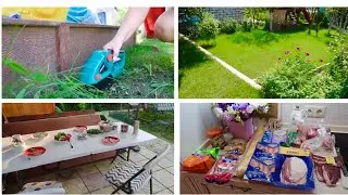 ВЛОГ: ОБНОВКИ ДЛЯ ДАЧИ / ТЕСТИРУЕМ КУСТОРЕЗ ДЛЯ ГАЗОНА / СОБИРАЕМ КИРИЛЛА В ЛАГЕРЬ