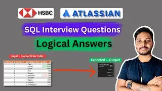 data analyst sql interview questions and answers #41/100 | HSBC | SQL Tutorials | Product Based