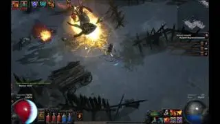Path of Exile - возможности саппорта "сотворение чар при поддержании"