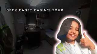 THIS IS WHERE I STAY ON A SHIP  ||  DECK CADET'S CABIN TOUR  || BULK CARRIER #merchantnavy #seafarer