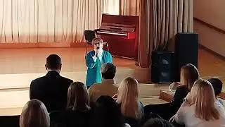 Приветственное слово: Елена Андреевна Кашперко ミンスクの第2ギムナジウム、ベラルーシ