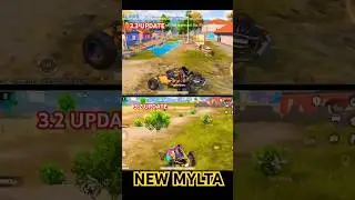 Redesigned Mylta Erangle #shorts #newupdate #bgmi