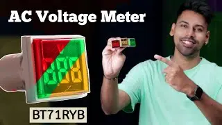Best Digital Display AC Voltage Indicator 22mm | Blackt BT71RYB AC 50-500V LED Voltage Indicator
