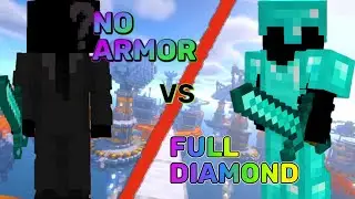 The Hive BEDWARS but I CANT use armor...(Bedrock)