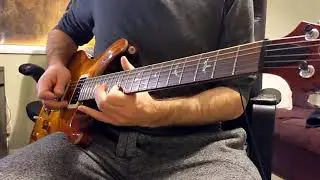 Let It Be guitar solo (and bonus noodling) - PRS Custom 22