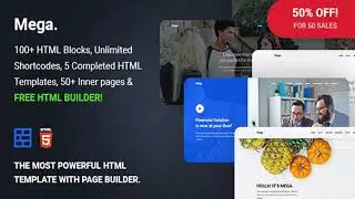 Mega - Multipurpose Responsive Template with Page Builder | Themeforest Website Templates and Themes