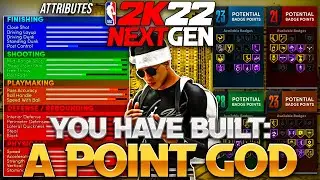 95 BADGE POINT GUARD BUILD 2K22 NEXT GEN! BEST ISO GUARD BUILD NBA 2K22 NEXT GEN! BEST BUILD 2K22!