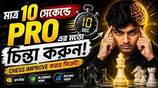 Think Like a PRO in Just 10 Seconds ♟️ | The Secret to Fast Chess Improvement! #chess #foryou