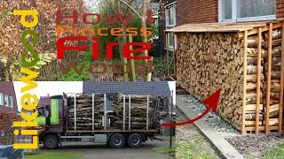 Likewood making fire wood