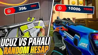 I BOUGHT a CHEAP vs EXPENSIVE Valorant Random Account!