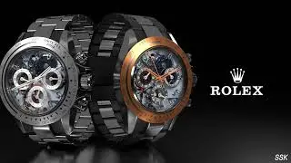 I Created this Watch Commercial In Blender | @BlenderOfficial  | @ROLEX