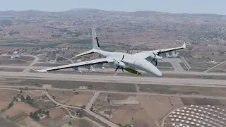 TMT - Bayraktar Akıncı UCAV - First Flight in Arma 3