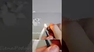 Ободок с цветком 