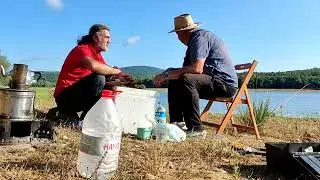 celal amcayla balık avı ve güzel bir balık  ziyafeti kılçıksız balık nasıl bişirilir anlatımlı
