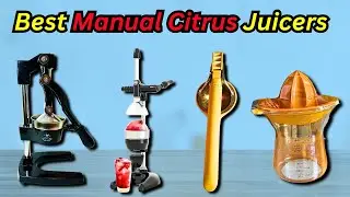 Best Manual Citrus Juicer And Squeezer For Lemons And Oranges
