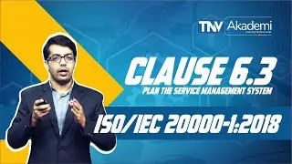 CLAUSE 6.3 | Plan the Service Management System  | ISO/IEC 20000-1:2018