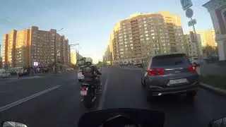 Москва на мотоцикле