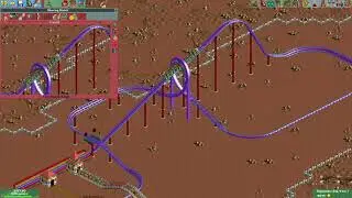 Shoving Match - The Uncrashable Coaster - RollerCoaster Tycoon