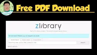 How to Download Free Ebook and PDF using Zlibrary