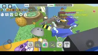 bee swarm with my friends