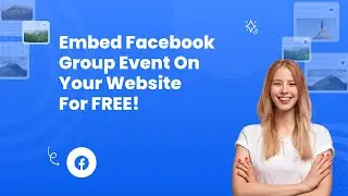 How to embed Facebook group event (one event) on website?