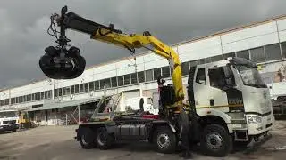 Мультилифт с КМУ на FAW 8x4