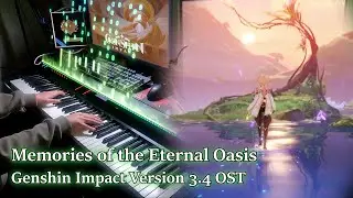 Oracle of the Void (Eternal Oasis BGM)/Genshin Impact 3.4 OST Piano Arrangement (Sheet)