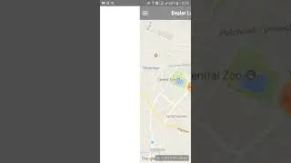 side menu issue in map component - codenameone