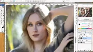 Retouching women's faces with Photoshop