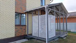 Красивая терраса своими руками.