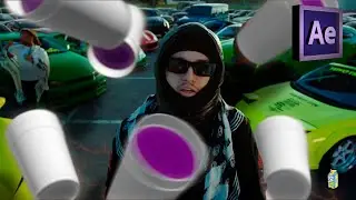 3D floating Lean Cup EFFECT (After Effects)