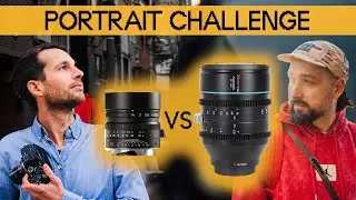 Leica Summilux 50/1.4 vs Sirui 35mm Anamorphic - Portrait Challenge with 