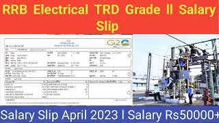 Railway Electrical TRD ll latest april salary 50k+l