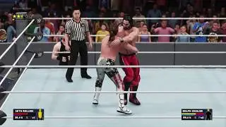 WWE 2K18 Seth Rollins vs Dolph Ziggler IC Title Summerslam