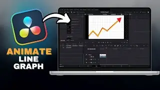 How To ANIMATE Line GRAPHS In Davinci Resolve in SECONDS!